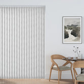 Vertical Blinds Made to Measure Milton Fabric Slats Headrail Full Set