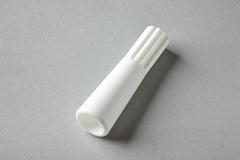3x VERTICAL BLINDS HANDLES FOR DRAWING WAND - WHITE - FITS 8.7MM DIA WAND