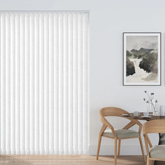 Vertical Blinds PVC Waterproof Blackout Made To Measure Complete Kit 89mm Fiesta