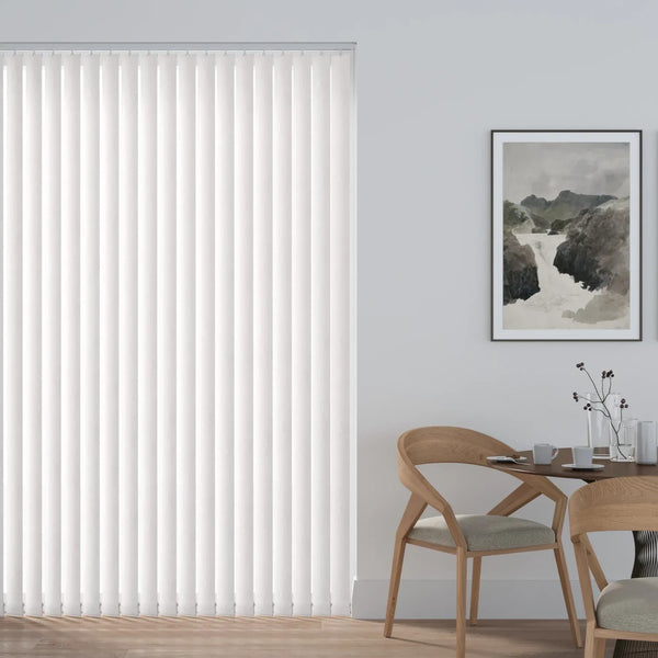 Vertical Blinds PVC Waterproof Blackout Made To Measure Complete Kit 89mm Lahore
