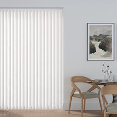 Vertical Blinds PVC Waterproof Blackout Made To Measure Complete Kit 89mm Lahore