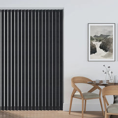 Vertical Blinds PVC Waterproof Blackout Made To Measure Complete Kit 89mm Lahore