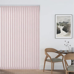 Vertical Blinds Made to Measure Pacific Fabric Slats Headrail Full Set