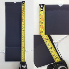 SUNRISE WHITE VERTICAL BLIND REPLACEMENT SLATS 89mm (3.5") WIDE