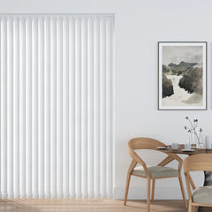 Vertical Blinds Made to Measure Daisy Fabric Slats Headrail Full Set